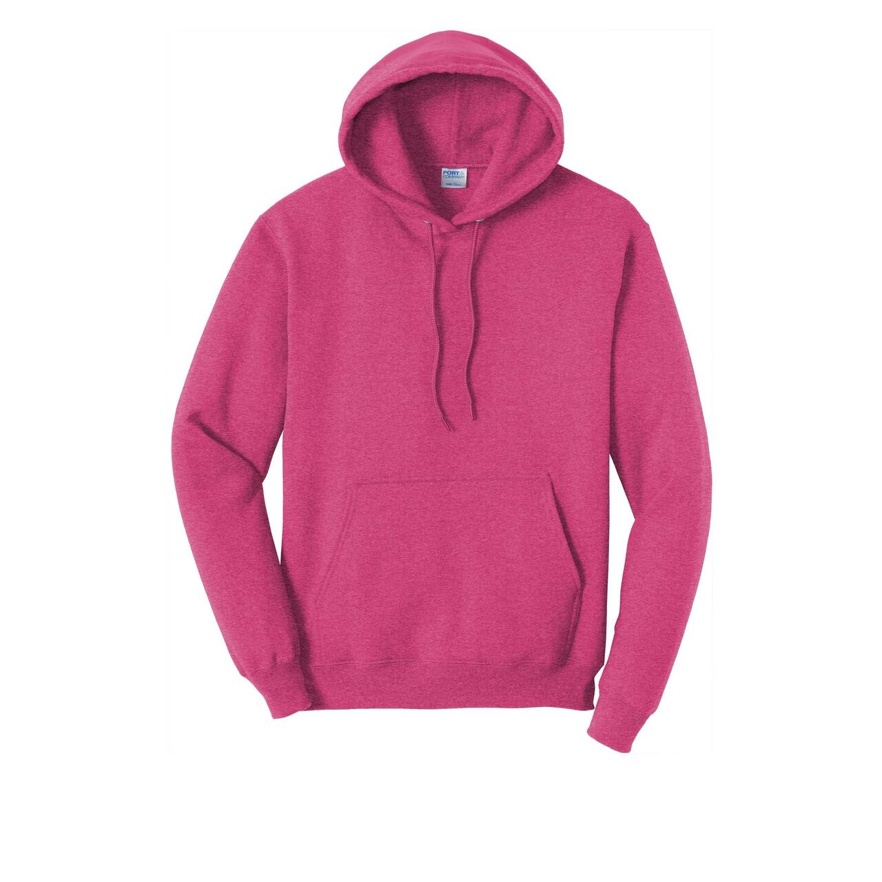Port & Company® Heathered Colors Core Fleece Pullover Hooded Sweatshirt